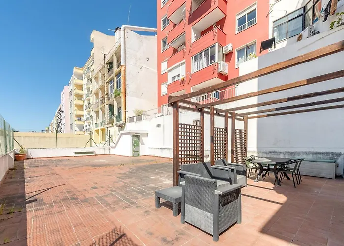 Apartament Guestready - Stylish Flat Near Lisbon's Iconic Ave Lizbona